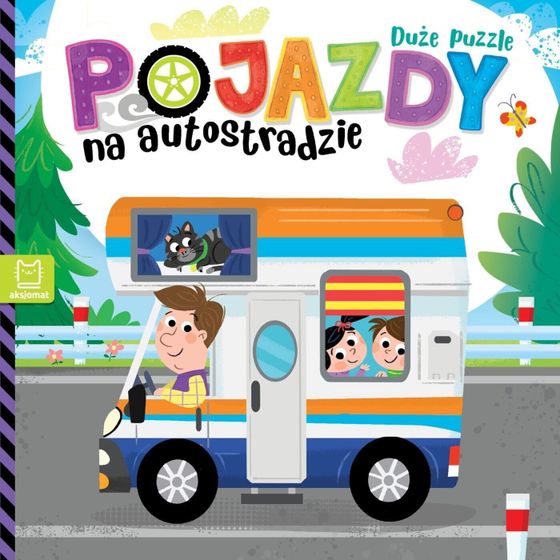 Aksjomat Pojazdy na autostradzie Duże puzzle 38207