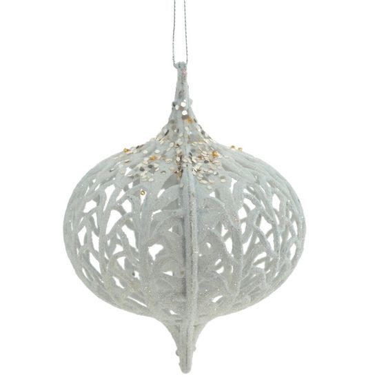 Украшение новогоднее &quot;Шар&quot;, D 12 см, L12 W12 H16 см