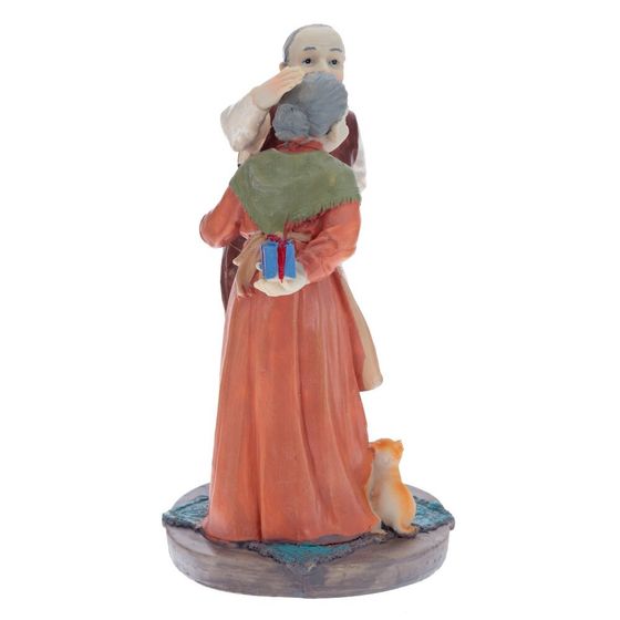 Фигурка декоративная &quot;Бабушка с дедушкой&quot;, Д15 Ш11,5 В21,5 см