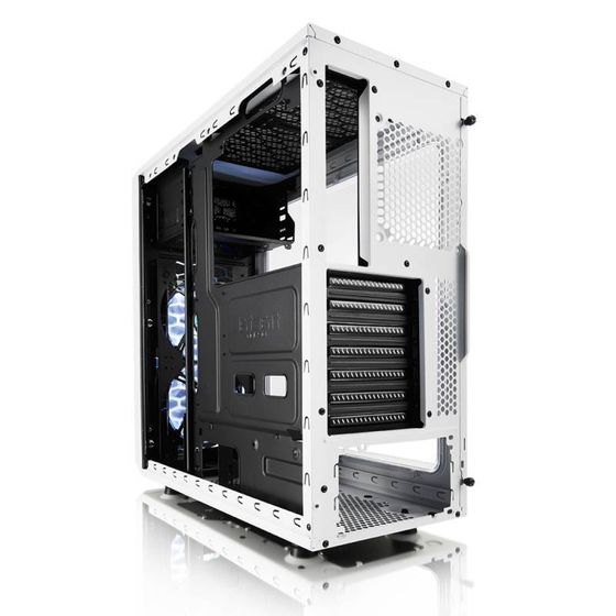 Корпус Fractal Design FOCUS G Window белый без БП ATX 6x120mm 4x140mm 1xUSB2.0 1xUSB3.0 audio bott PSU