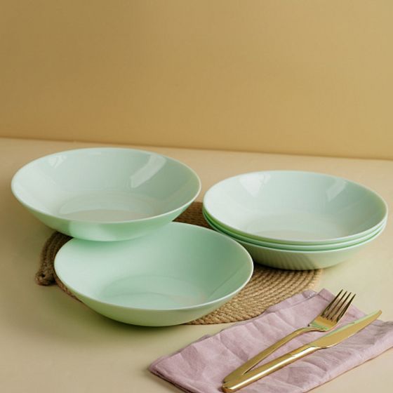 Тарелка суповая ДИВАЛИ ПАРАДАЙЗ ГРИН 20см