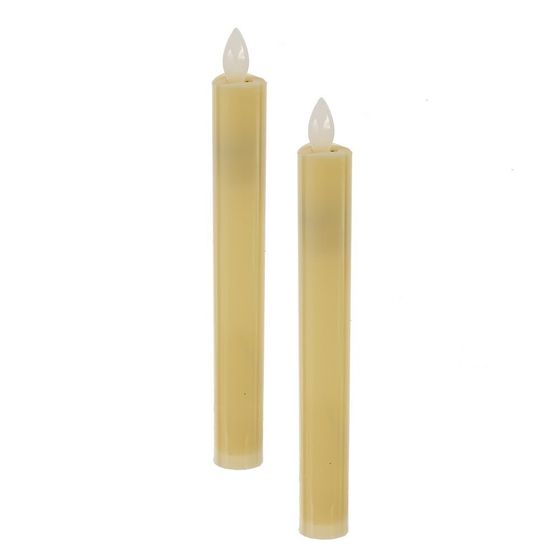 Набор из 2шт, изделие декоративное &quot;Свеча&quot;, с подсветкой, D 2.5 см, L2,5 W2,5 H20 см