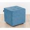 !Пуф «Сидней лайт», 400 × 400 × 400 мм, велюр, цвет синий
