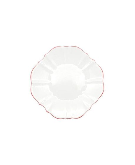 Amelie Roseate Rim 6.5&quot; Bread Plate