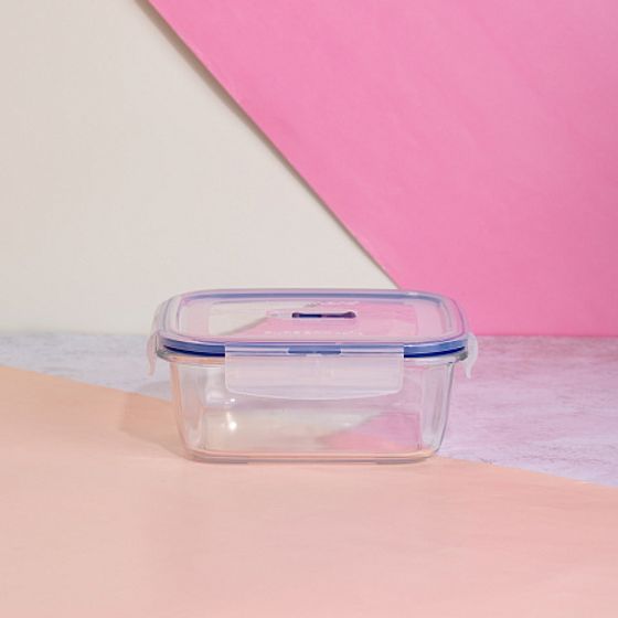 Контейнер ПЮРБОКС АКТИВ 1220мл квадратный