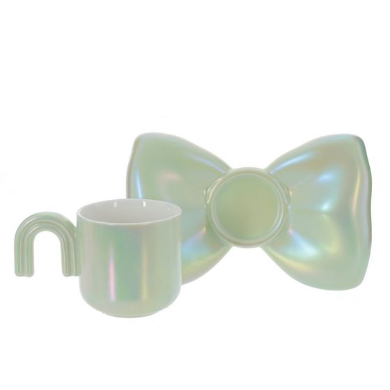 Кружка с блюдцем, 210 мл, L18 W12 H8 см