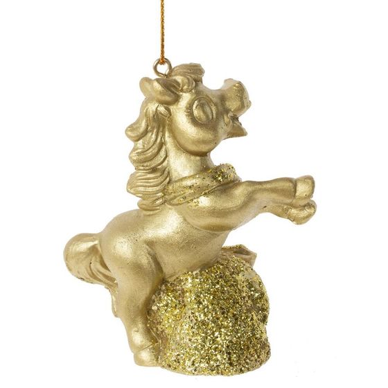 Фигурка декоративная подвесная &quot;Лошадка&quot;, L6,5 W3,5 H7 см, 2в.