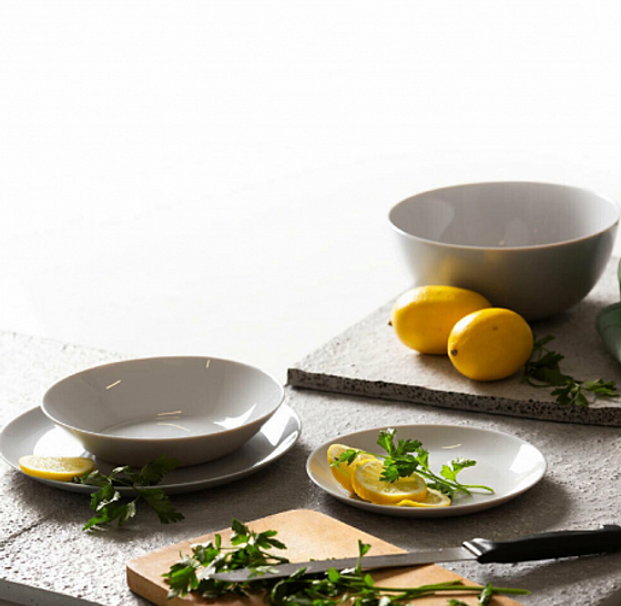 Столовый набор 19 предметов ДИВАЛИ ГРАНИТ