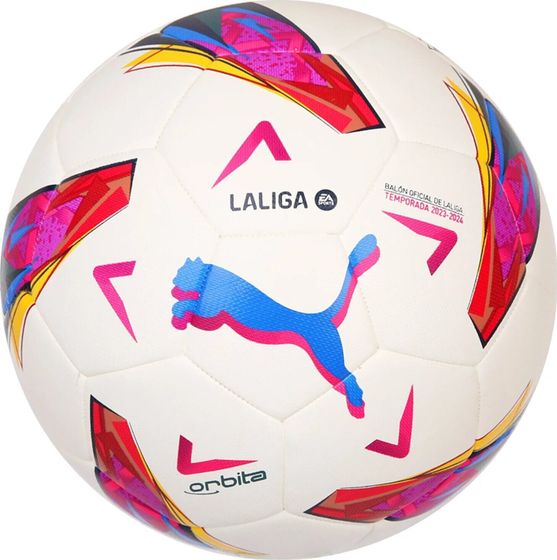 Puma Puma Orbita LaLiga 1 FIFA Quality Ball 084107-01 białe 5