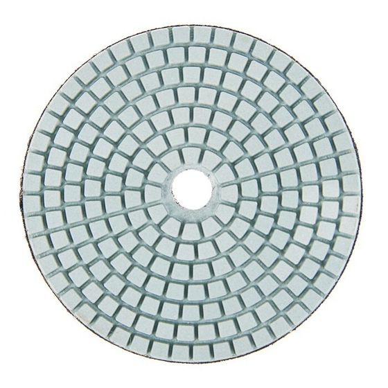 Алмазный гибкий шлифовальный круг ТУНДРА &quot;Черепашка&quot;, для мокрой шлифовки, 100 мм, № 400