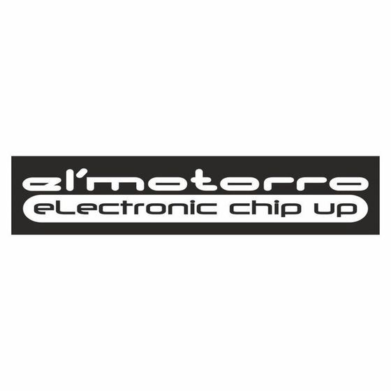 Полоса на лобовое стекло &quot;El&#39;motoro electronic chip up&quot;, черная, 1300 х 170 мм