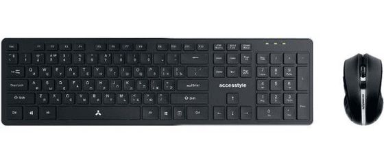 Клавиатура+мышь Accesstyle KM201-ORE Dark Gray беспроводной серый