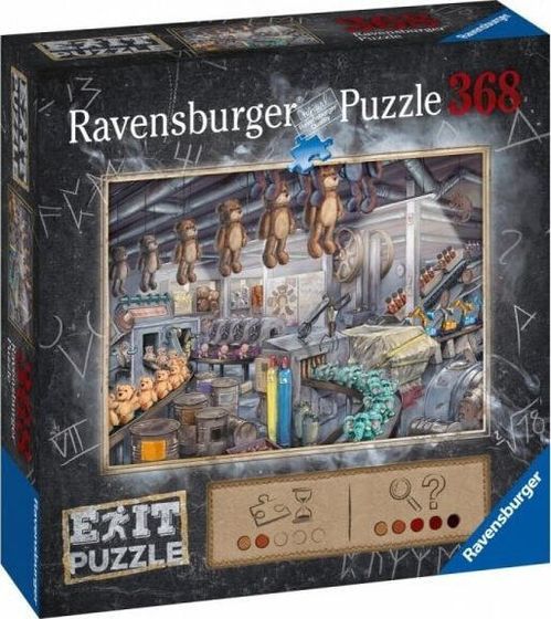 Ravensburger Puzzle 368 elementów W fabryce zabawek