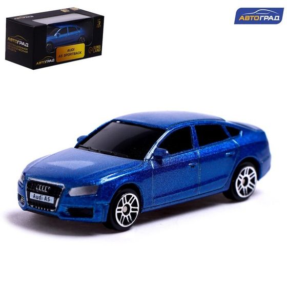 Машина металлическая AUDI A5, 1:64, цвет синий