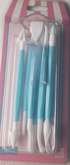 !09 Набор для кондитера 2 предмета: Лопатка-нож 2 в 1 для торта + Набор кондитерских инструментов 8 штук цвет микс