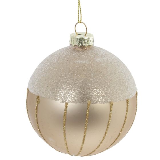 Набор из 12шт Украшение новогоднее "Шар", D 8 см, L35 W25 H8,5 см