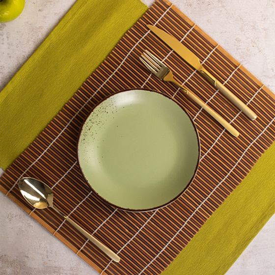 Тарелка десертная OH!SPLASH зеленый 19см