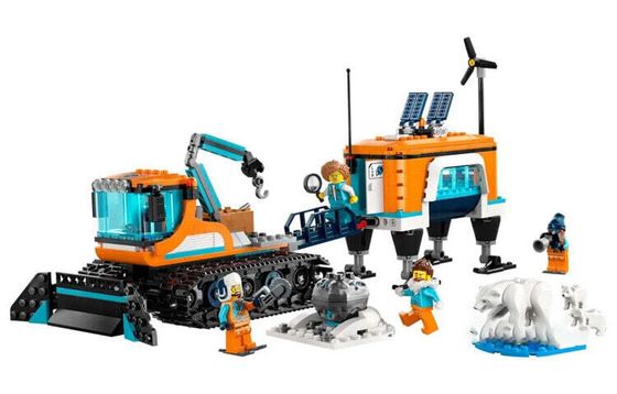 Конструкторы LEGO Arctic Explorer Truck и Mobile Lab 60378