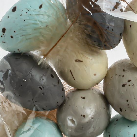 Набор из 12-ти изделий декоративных &quot;Яйцо&quot;, L11 W3 H17 см