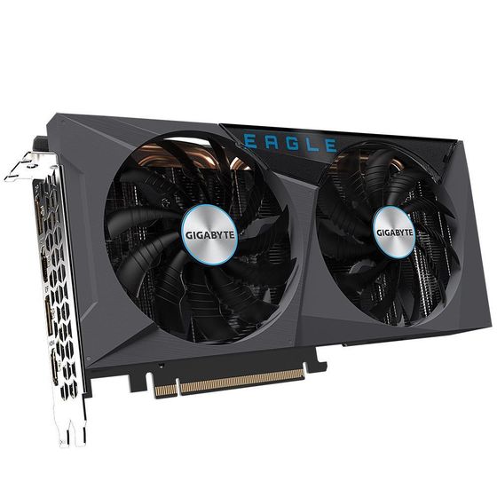 Видеокарта Gigabyte PCI-E 4.0 RTX4060Ti 8Gb GV-N406TEAGLE OC-8GD GDDR6 128bit 2550/18000 2xHDMI 2xDP RTL