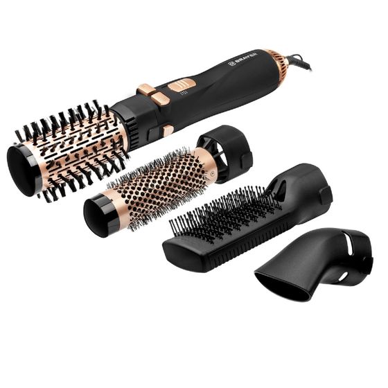 Фен-щетка Brayer BR3132 1200Вт черный/золотистый