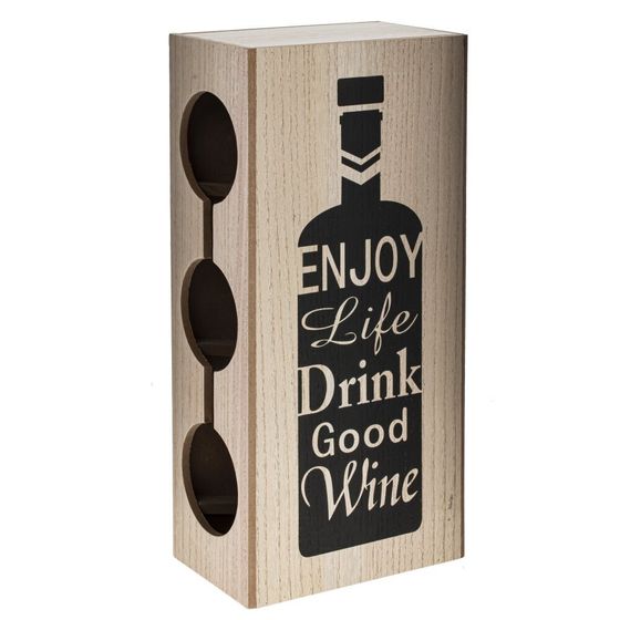 Подставка для бутылок, Д18 Ш11 В39,5 см