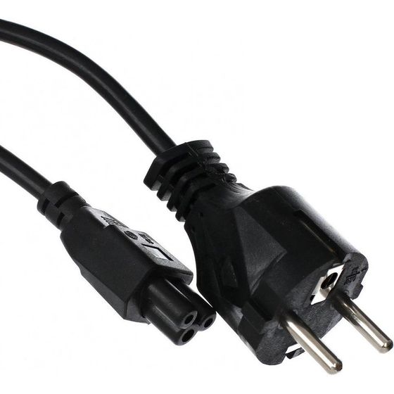 Кабель питания Telecom Schuko (евровилка)-IEC-320-C5 3м черный (TP022-IEC320C5/SHM3.0B)