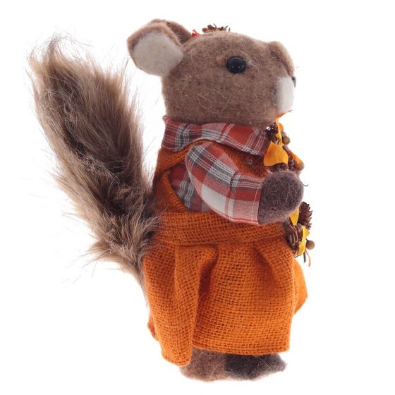 Фигурка декоративная &quot;Белка&quot;, Д12 Ш15 В22 см