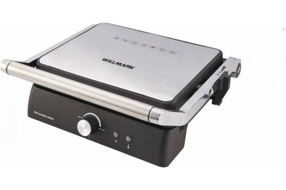 Электрогриль Willmark WG-4320DP 2200Вт черный/серый