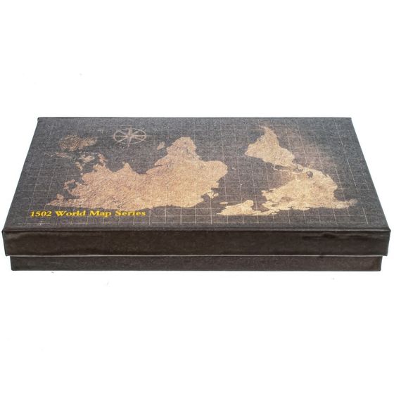 Набор подарочный: ручка перьевая, 5 наконечников, чернильница, воск, печать, держатель, Д26 Ш15 В4 с