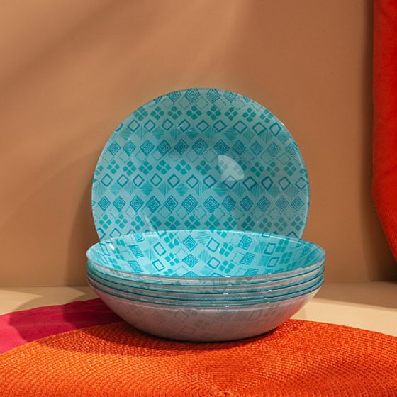 Набор столовый SIMPLY FANTASIA TURQUOISE 44 предмета