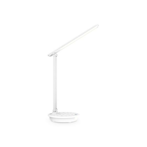 Светодиодная настольная лампа с регулировкой цвета и ночником Ambrella light, Desk, DE536, LED, 9 Вт, 450Lum, 2800-6500К, цвет белый