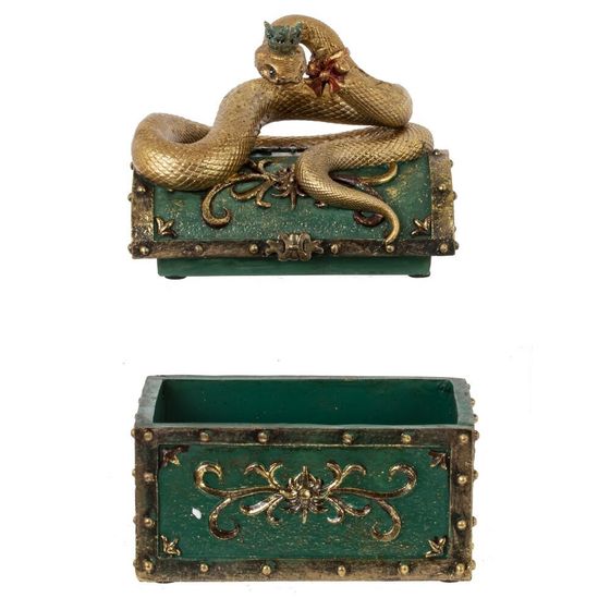 Шкатулка &quot;Змея&quot;, L14 W9 H17 см