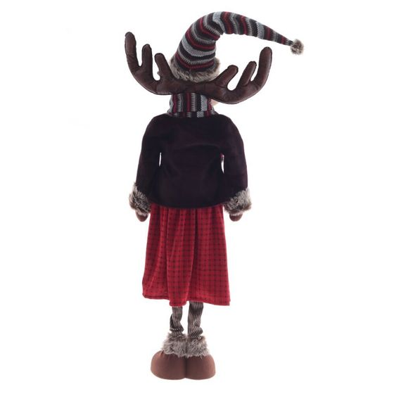 Игрушка набивная &quot;Олень&quot; (телескоп ноги), L67 W39 H200/97 см, 2в.