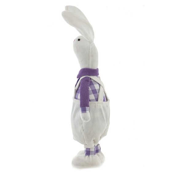 Игрушка набивная &quot;Заяц&quot;, L15 W9 H43/33 см