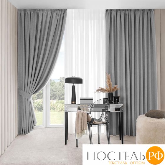 Togas ТЕЛЬЕ сер. Шторы 260x275-2, подхваты-2, 4 пр.