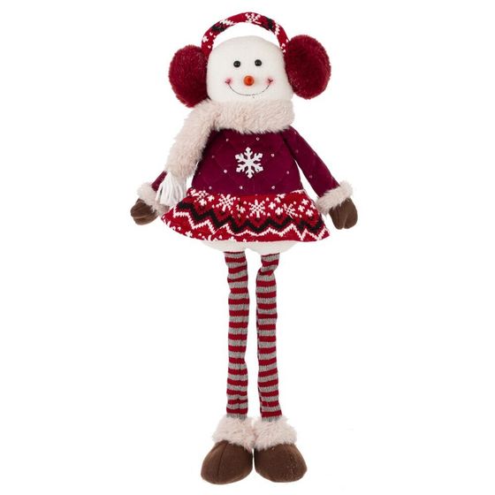 Игрушка набивная &quot;Снеговик&quot;, L20 W16 H53 см, 2в.