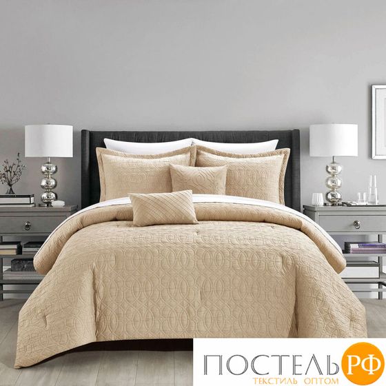 Покрывало PPL-21 Light CREAM, Евро (240х260) 2 наволочки (50х70)