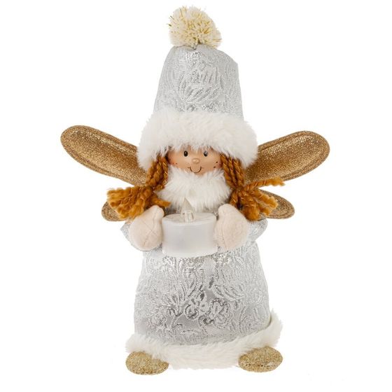 Игрушка набивная &quot;Ангел&quot;, L12 W12 H25 см, 2в.