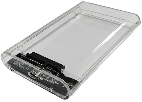 Внешний корпус для HDD/SSD AgeStar 3UB2P6C SATA III USB3.0 пластик прозрачный 2.5&quot;