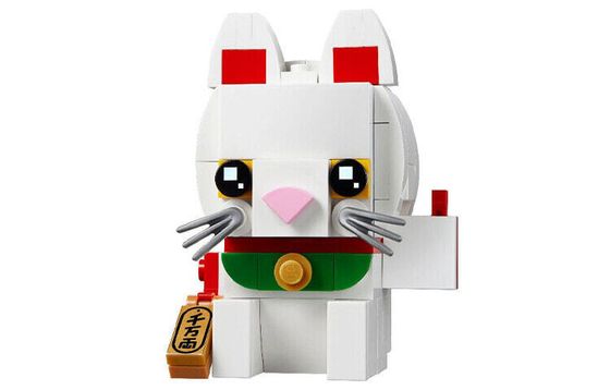 LEGO Brickheadz Lucky Cat ограниченный выпуск строительных блоков 40436