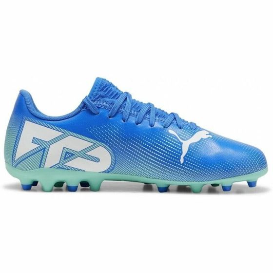 Детские футбольные бутсы Puma Future 7 Play Mg Blue