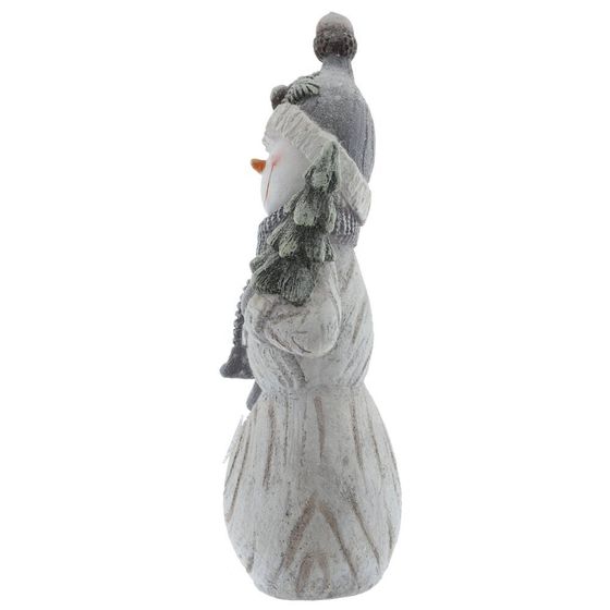 Фигурка декоративная &quot;Снеговик&quot; с подсветкой  (АААх3, н/п), L24 W15 H53 см, 2в.