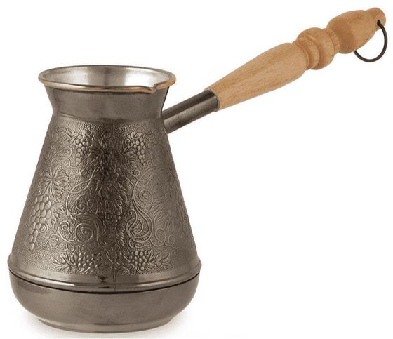 Турка TimA ВН-600 &quot;Виноград&quot; 0,6л стальной