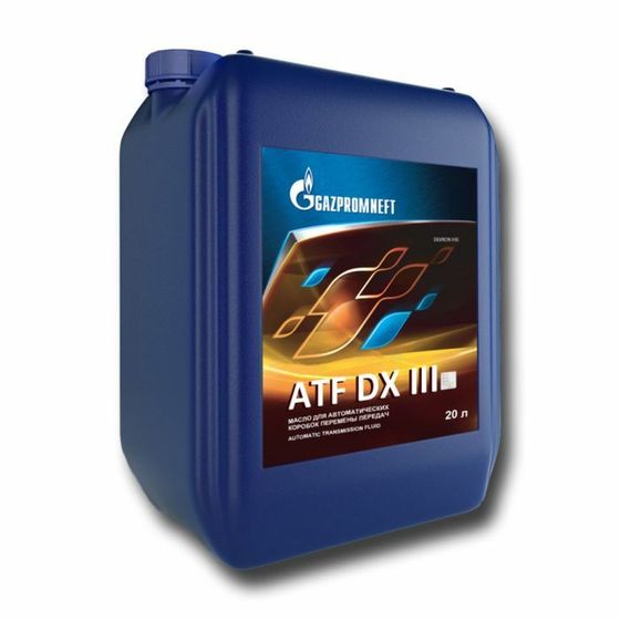 Масло трансмиссионное Gazpromneft ATF DX III, полусинтетическое, 20 л