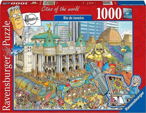 Ravensburger Пазл 1000 шт. Рио-де-Жанейро 161942 RAVENSBURGER