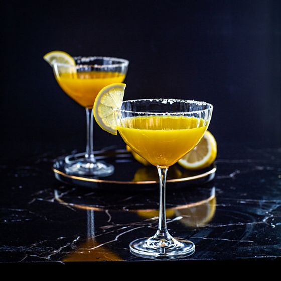 Набор бокалов для мартини WATERFALL 6шт 340мл