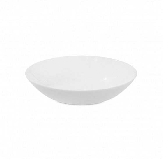 Тарелка суповая ЛИЛИ БЕЛЫЙ 20см