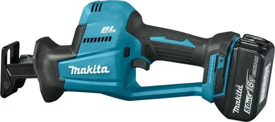 Пила сабельная аккумуляторная Makita DJR189RTJ 3100ход/мин 2Акб