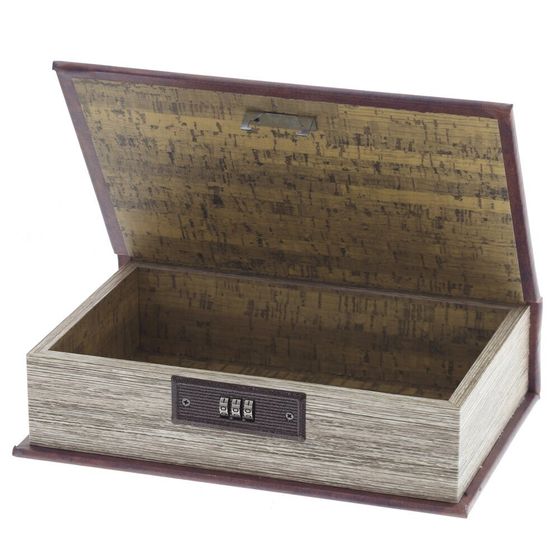 Шкатулка-книга, L17,5 W7 H27 см